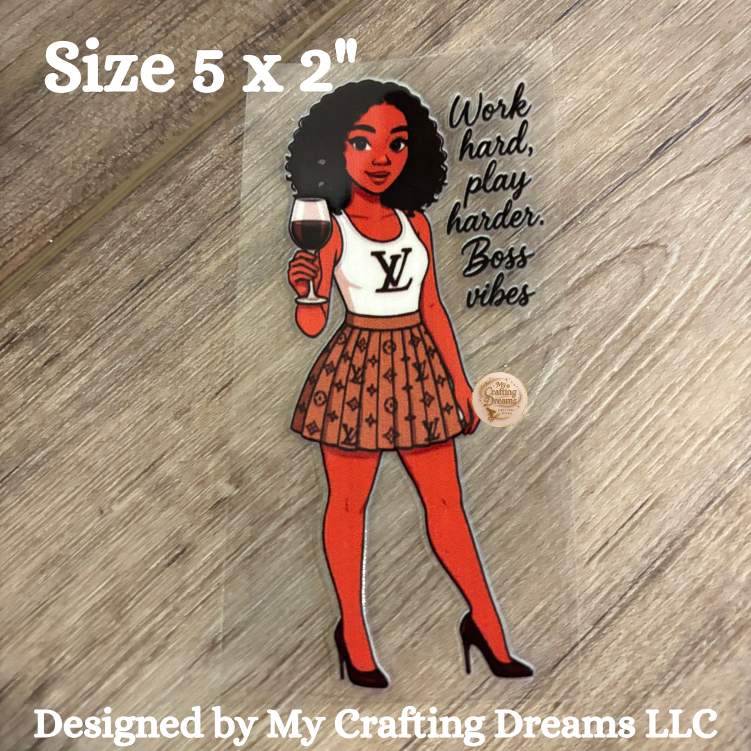 Designer Inspired UV DTF Transfers