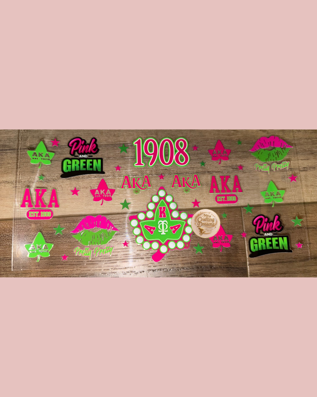 D9 UV DTF Transfers Buy 8 Get 2 Free Mix & Match