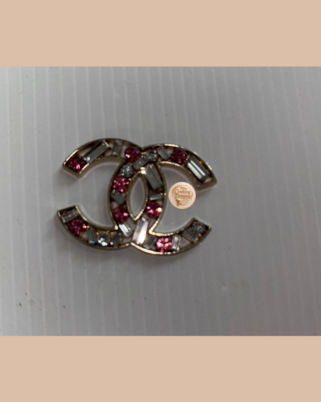 Chanel Inspired Metal Charms