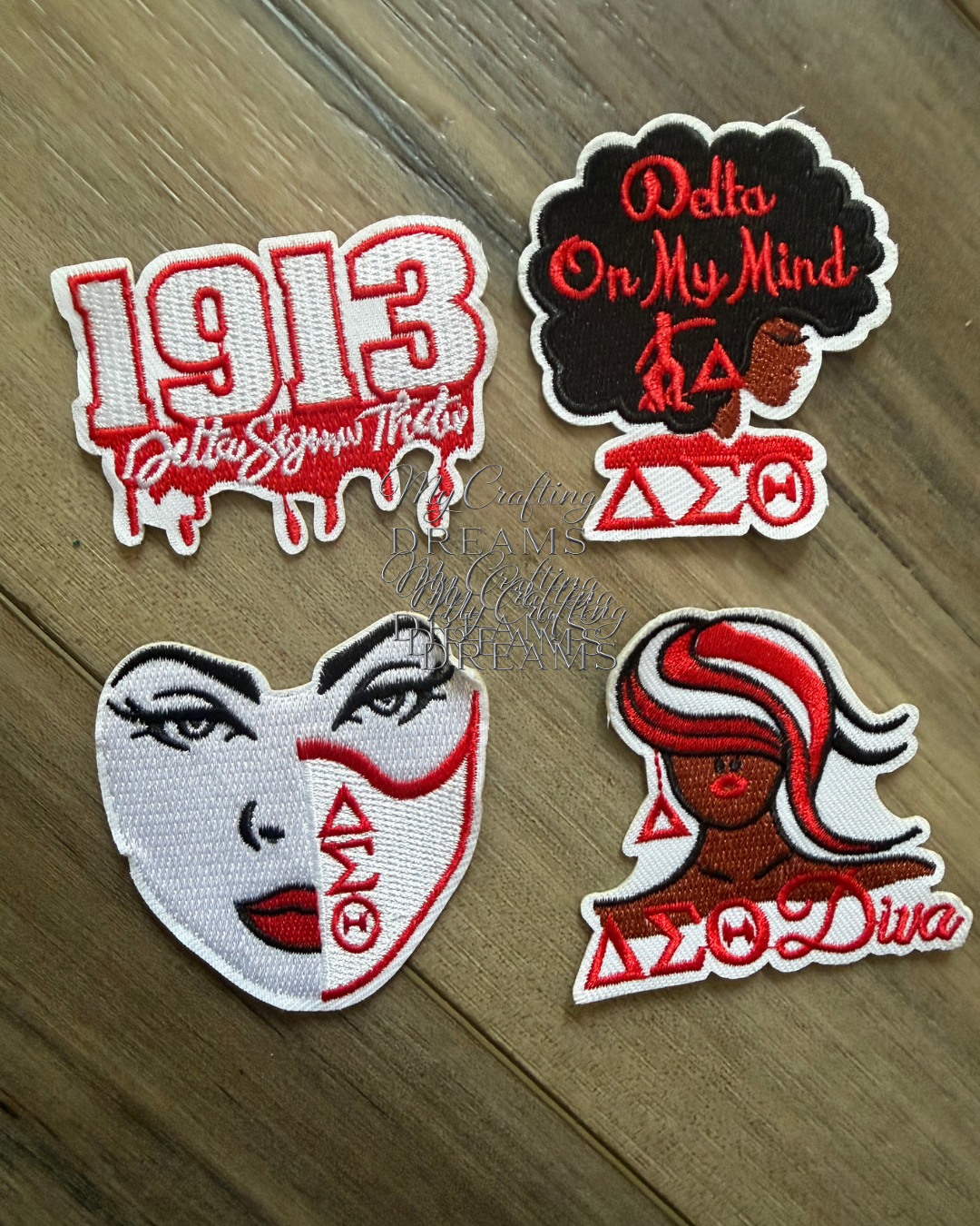 D9 Iron On Patches