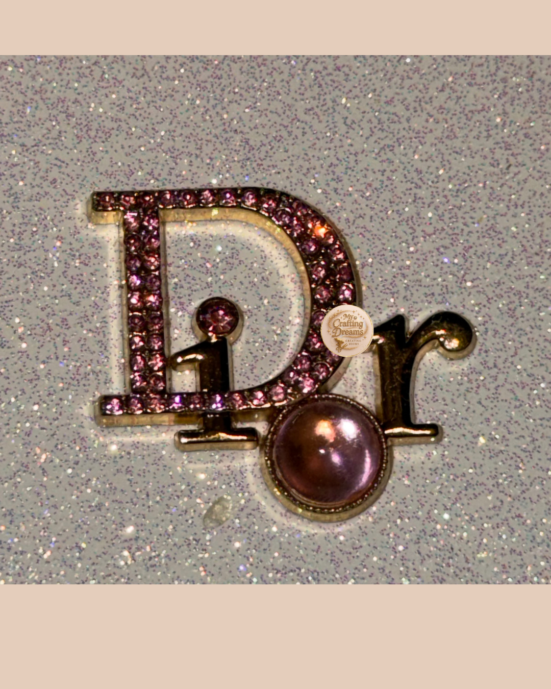 Dior, Prada & Versace Inspired Metal Croc Charms