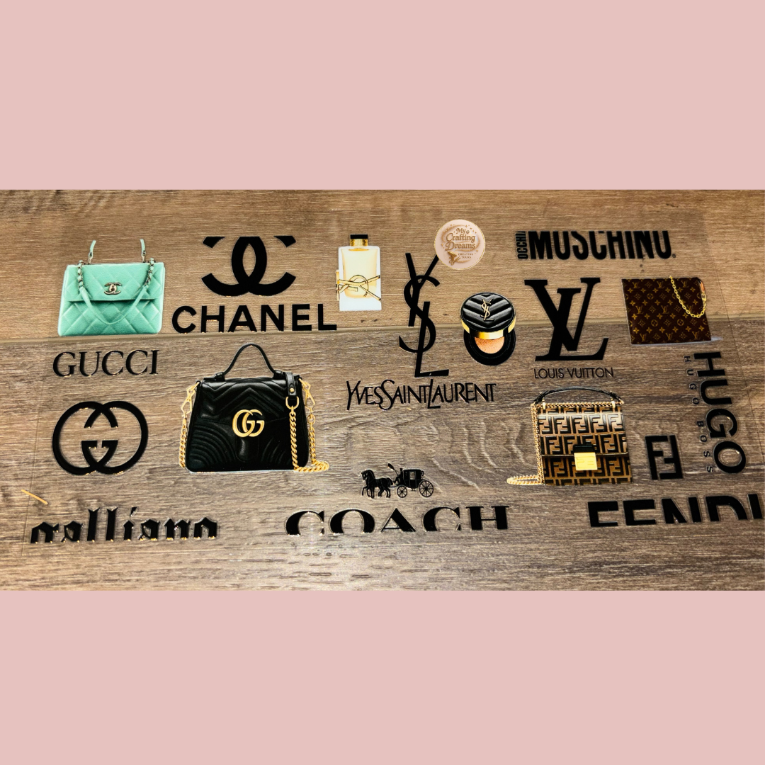 Designer Inspired UV DTF Transfers