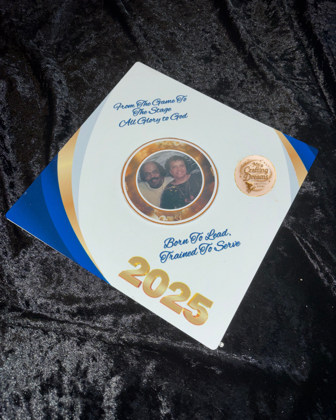 Custom Graduation Cap Topper **PLEASE READ THE DESCRIPTION**