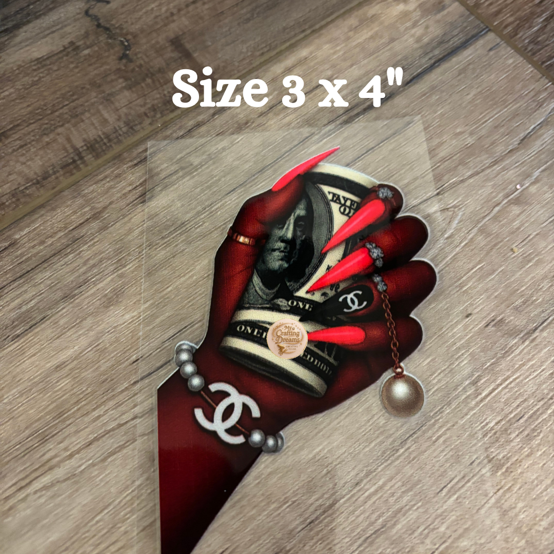 Designer Inspired UV DTF Transfers