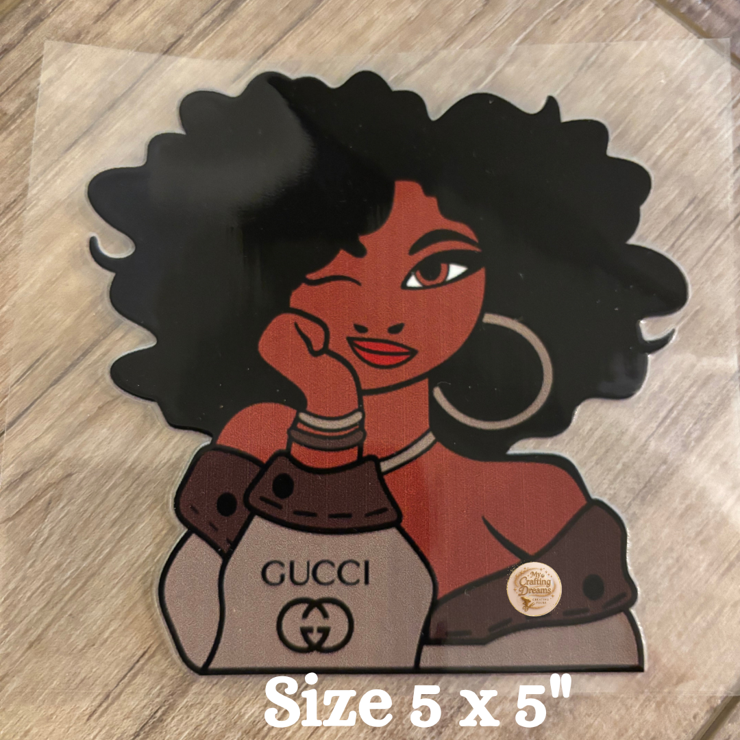 Designer Inspired UV DTF Transfers