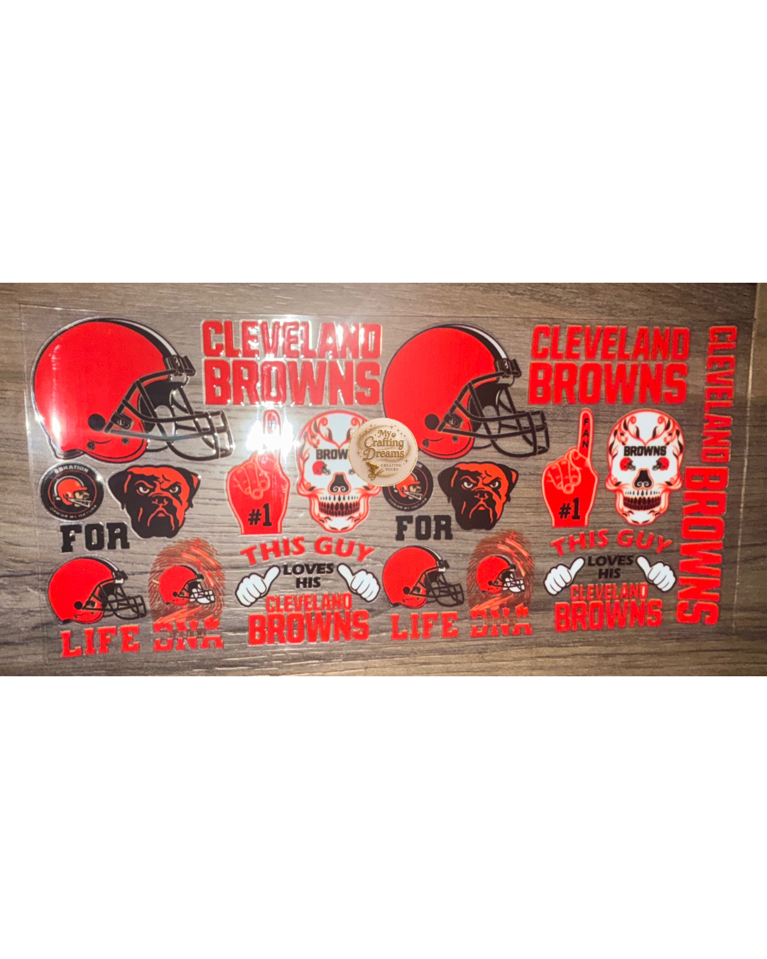 Sports UV DTF Transfers