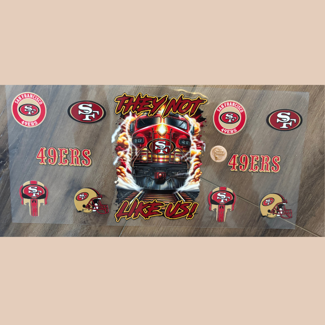 Sports UV DTF Transfers