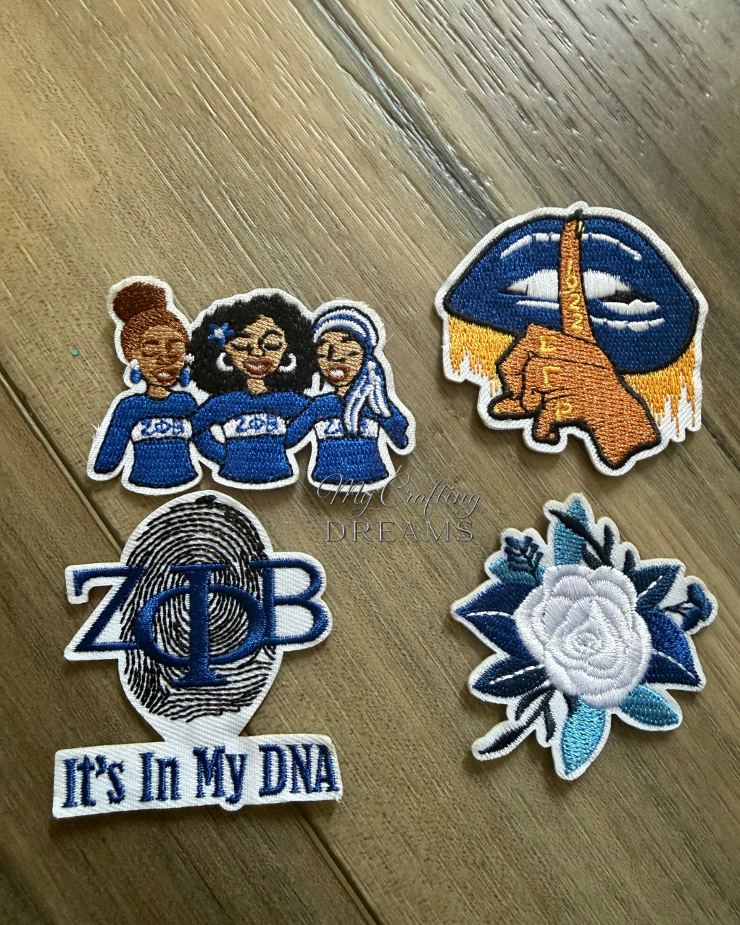 D9 Iron On Patches