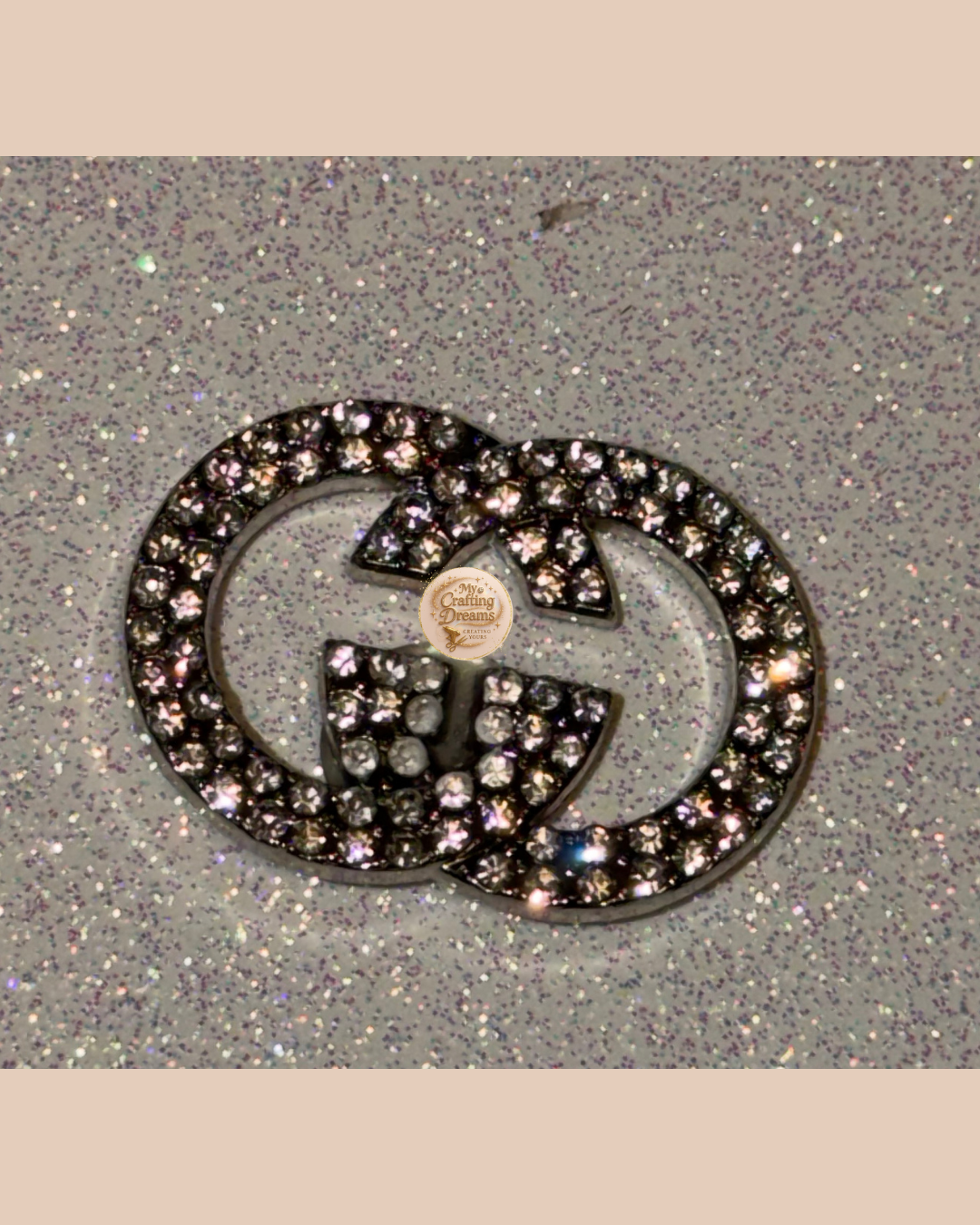 💚❤️ Gucci-Inspired Metal Charms (Flatback)