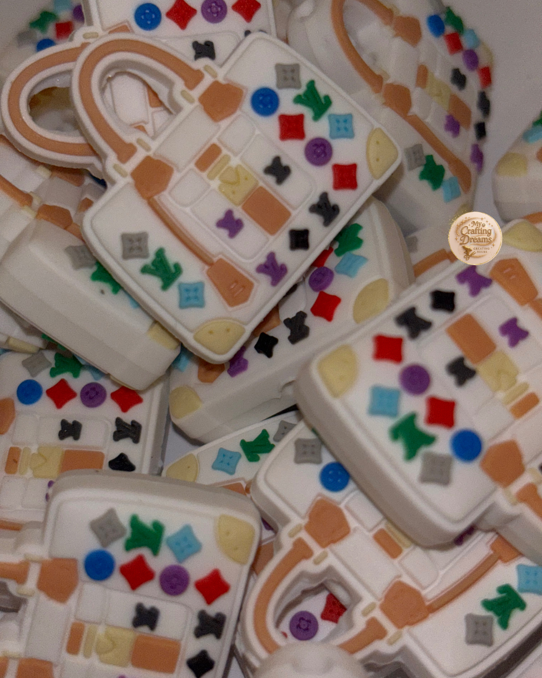 Designer-Inspired Rubber Focal Beads – Bougie on a Budget