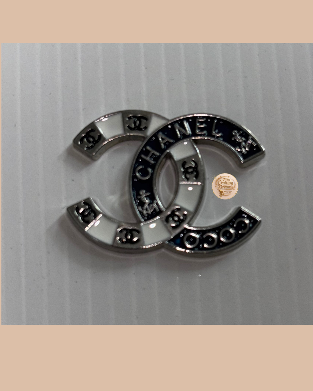 Chanel Inspired Metal Charms