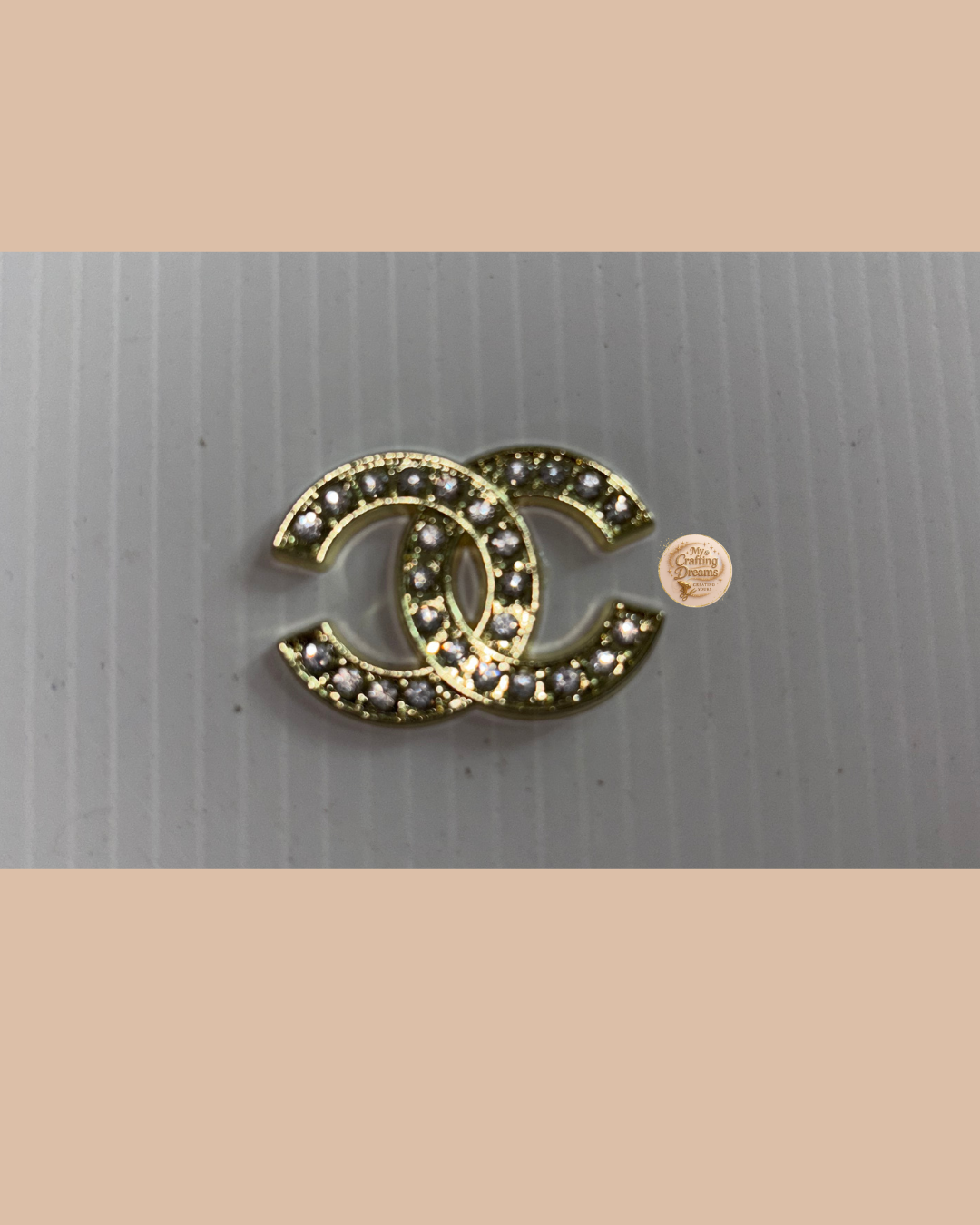 Chanel Inspired Metal Charms