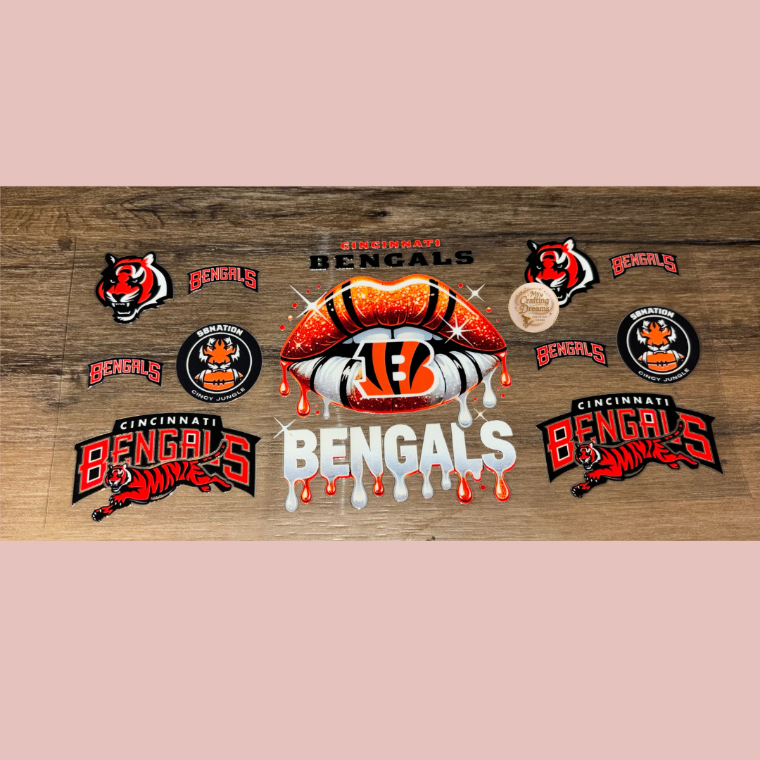 Sports UV DTF Transfers