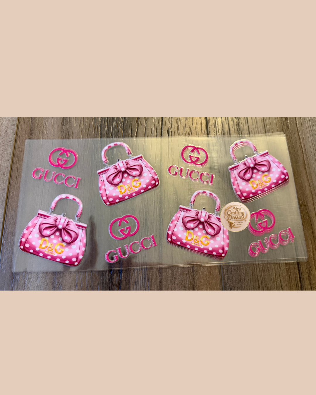 Designer Inspired UV DTF Transfers Buy 8 Get 2 Free Mix & Match