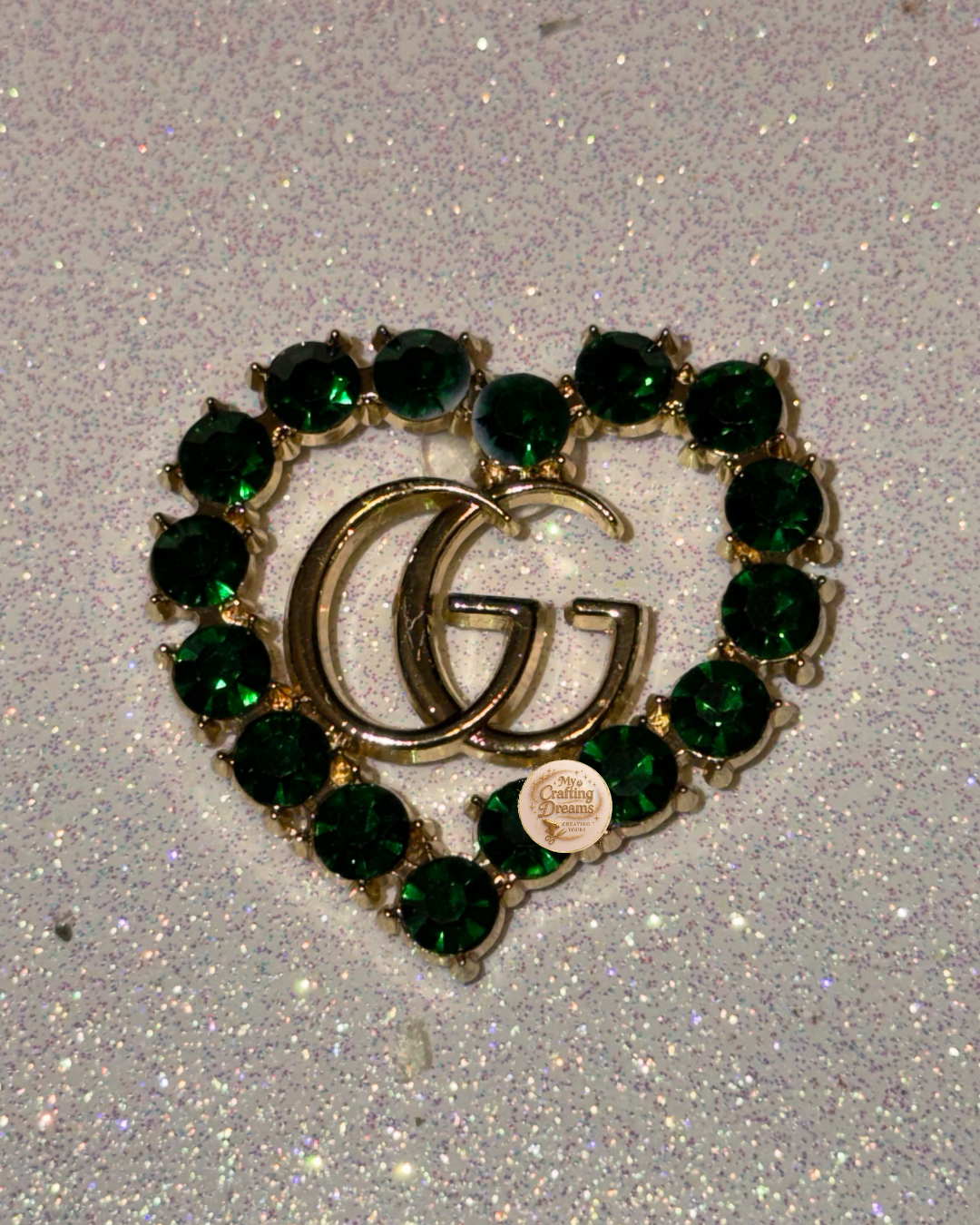 💚❤️ Gucci-Inspired Metal Charms (Flatback)