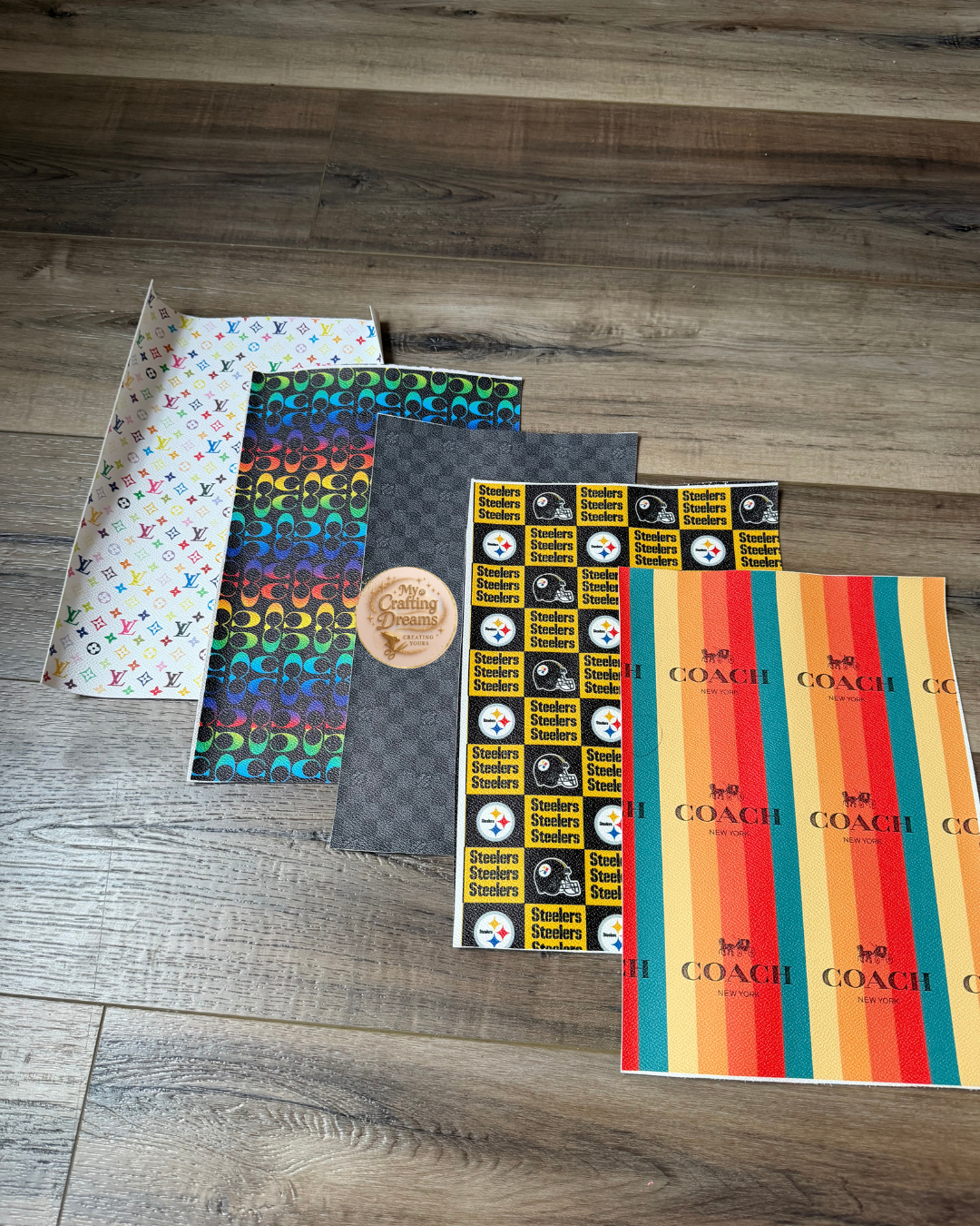 Faux Leather Scrap Bundles