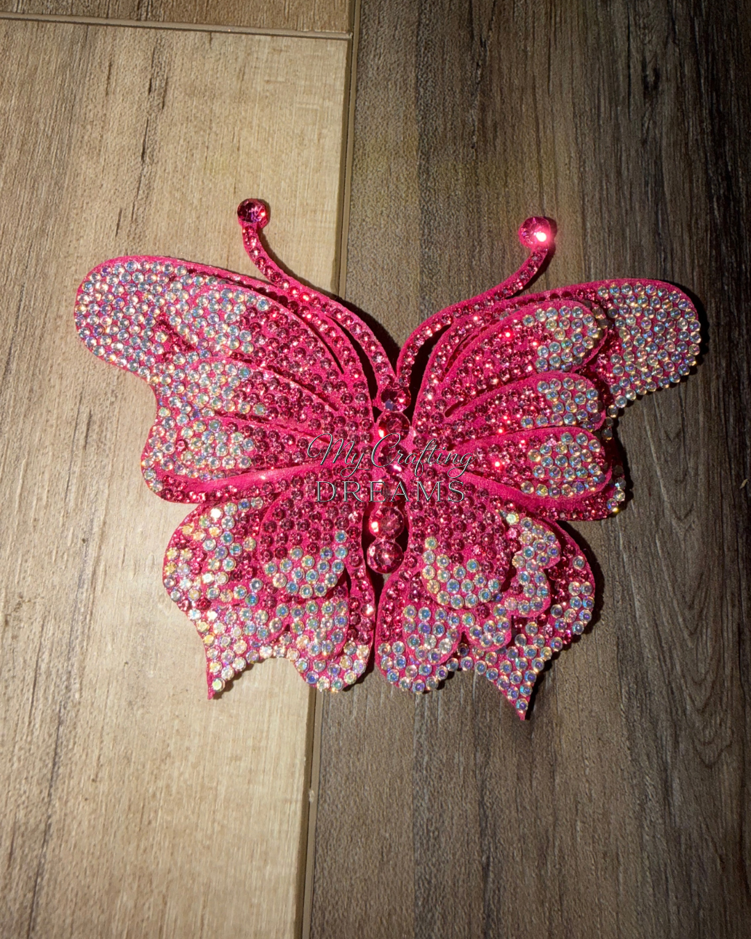 Rhinestone Butterfly Appliques