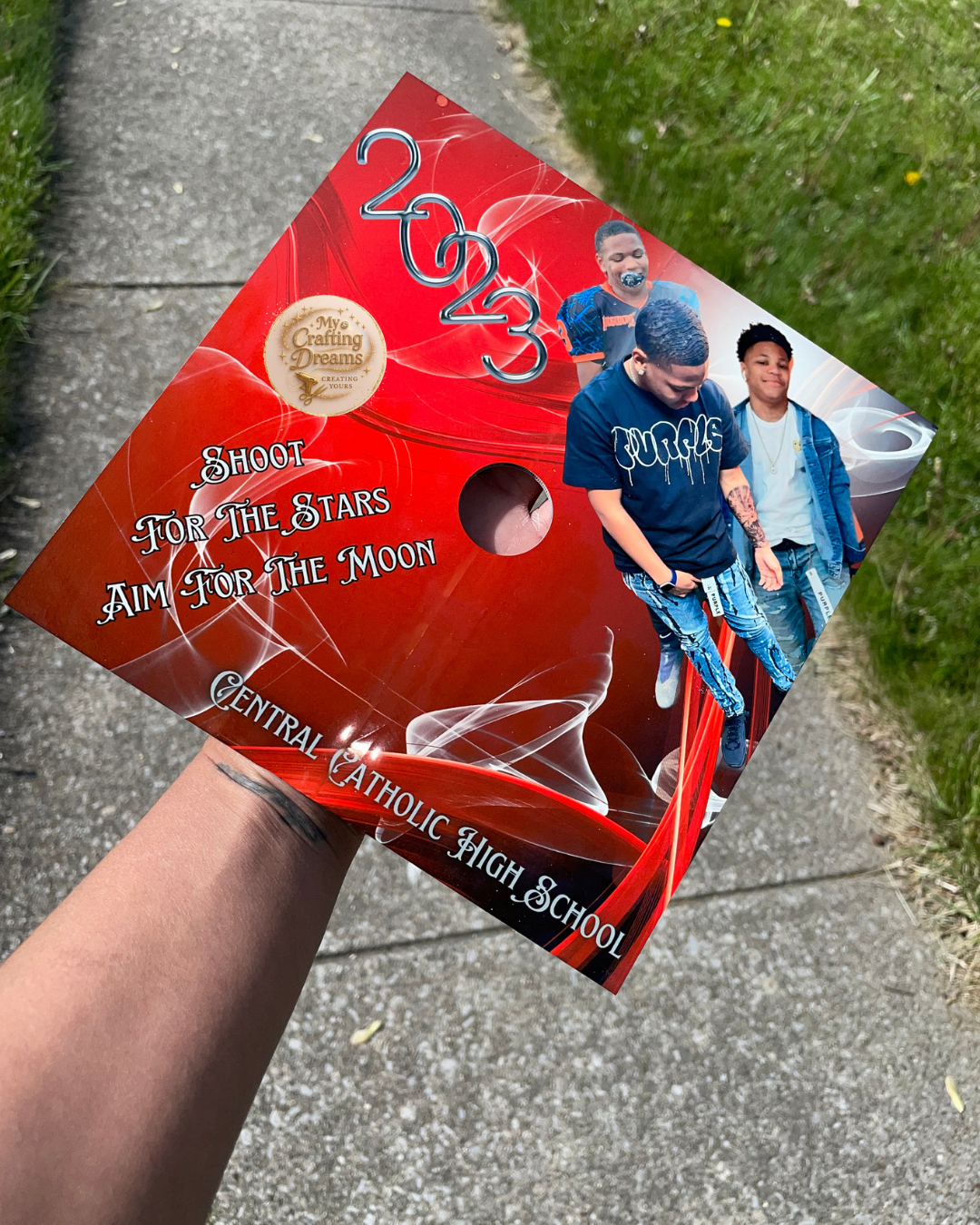 Custom Graduation Cap Topper **PLEASE READ THE DESCRIPTION**
