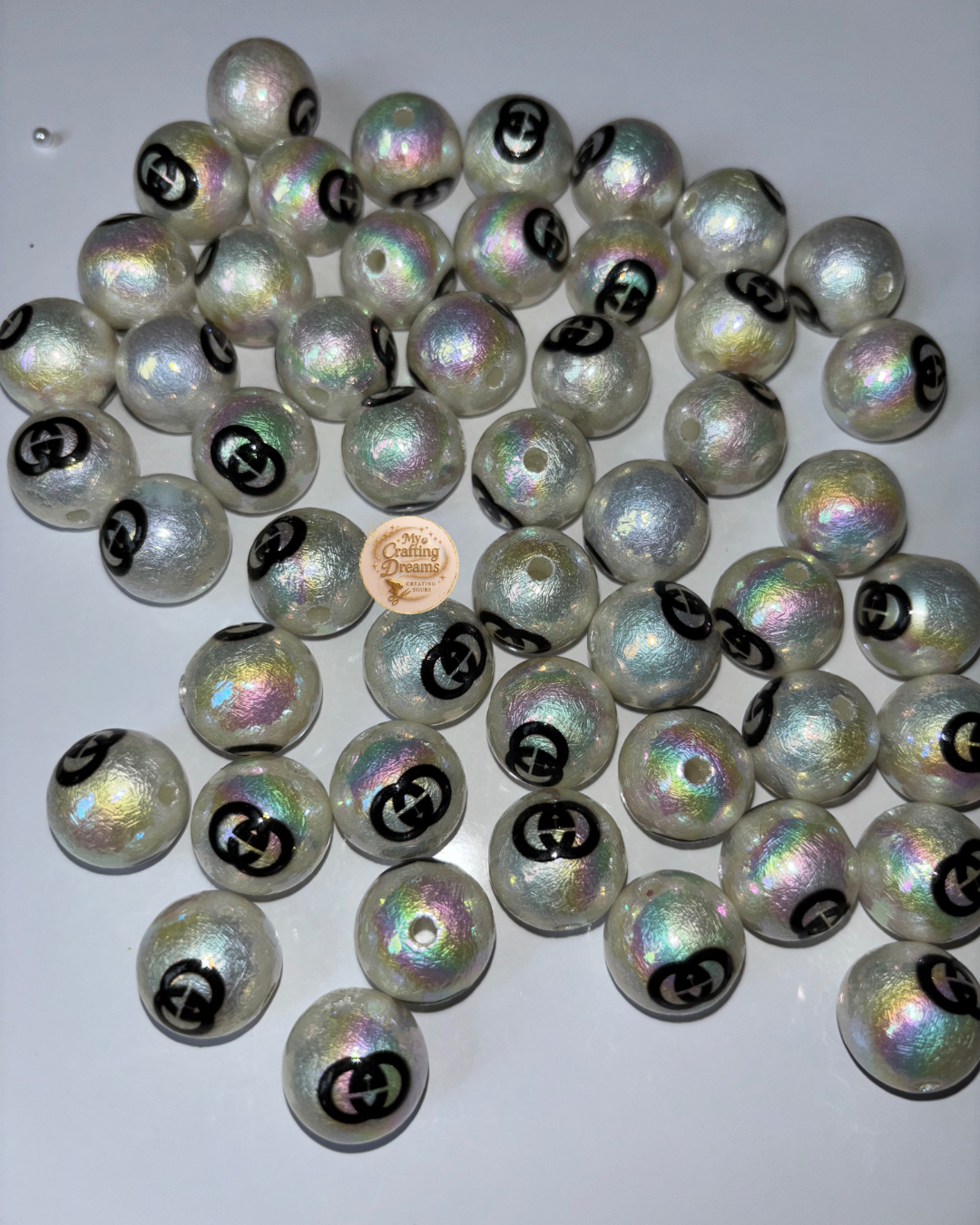 Designer Inspired Acrylic Beads