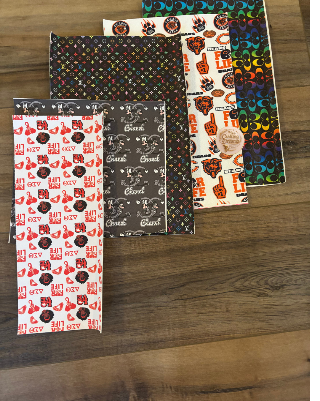 Faux Leather Scrap Bundles