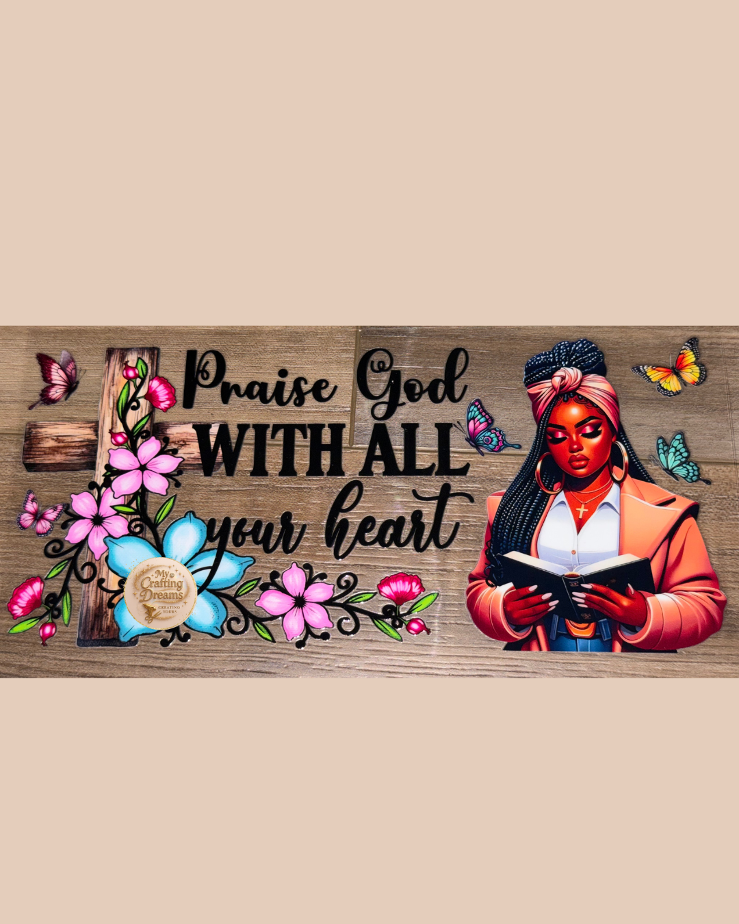 ✝️✨ Black Women Empowerment & Faith UV DTF Wraps Buy 8 Get 2 Free Mix & Match