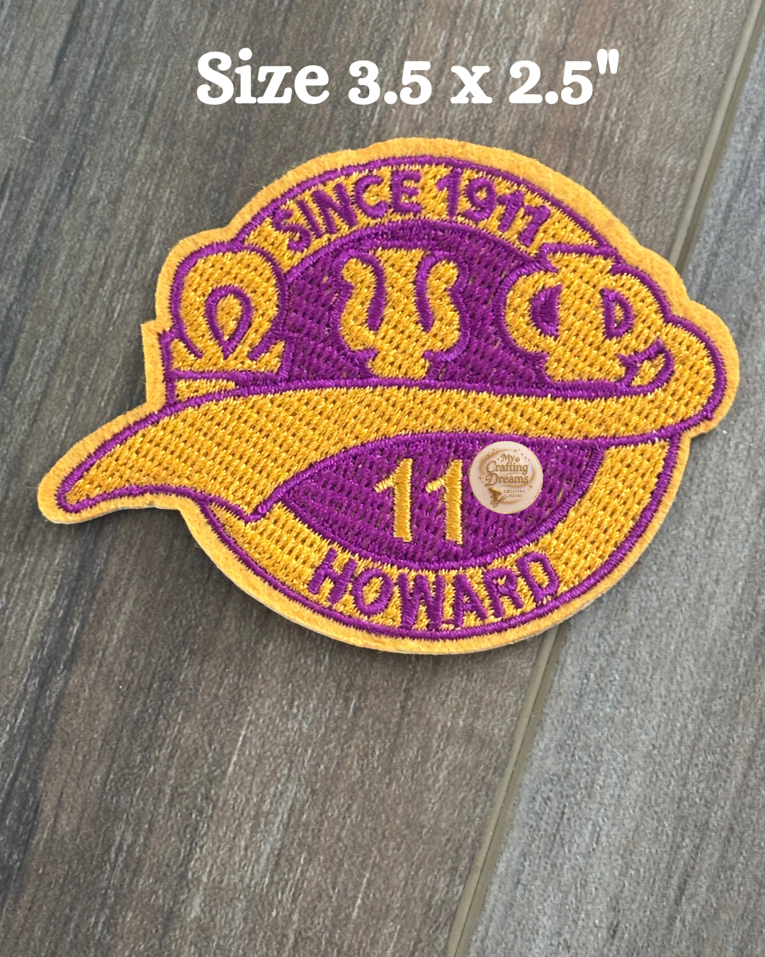 D9 Iron On Patches