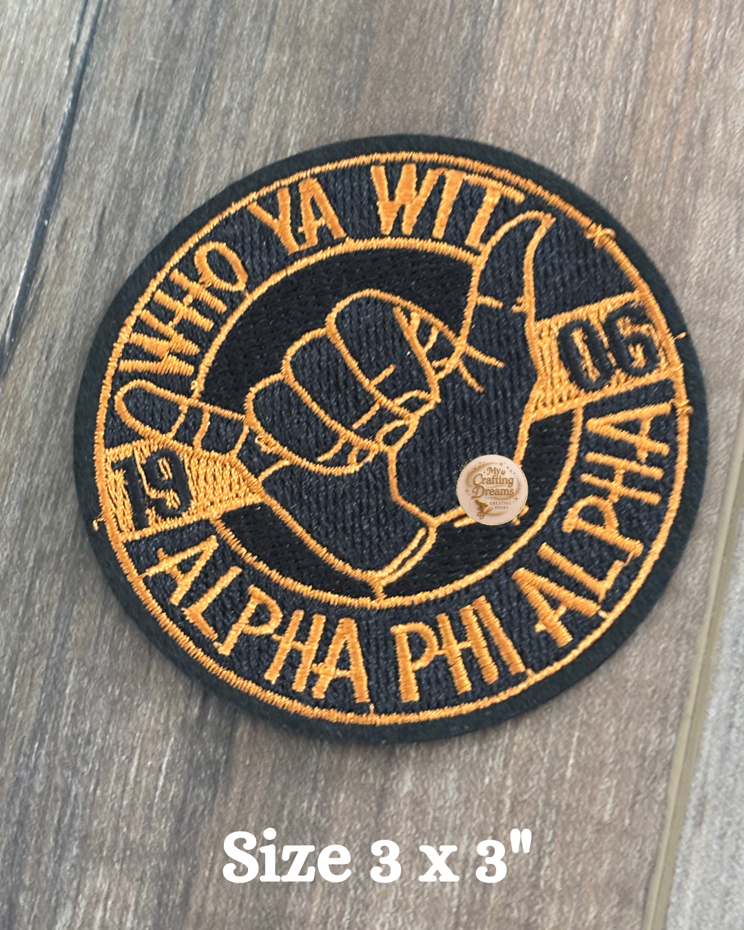 D9 Iron On Patches