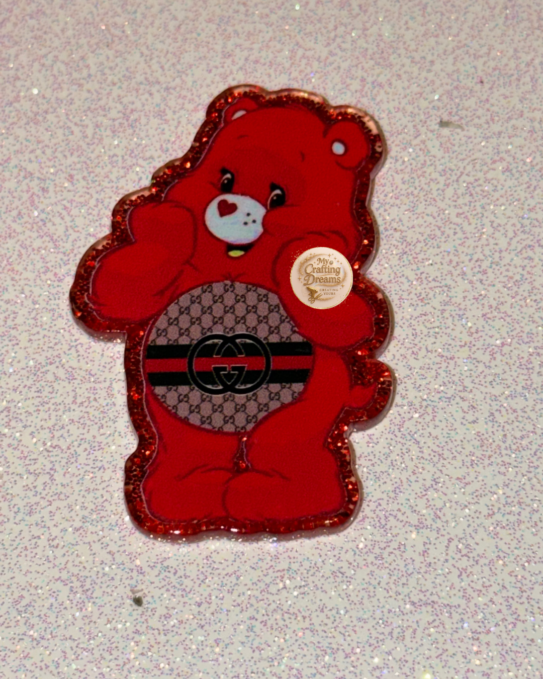 Designer Inspired Glitter Acrylics