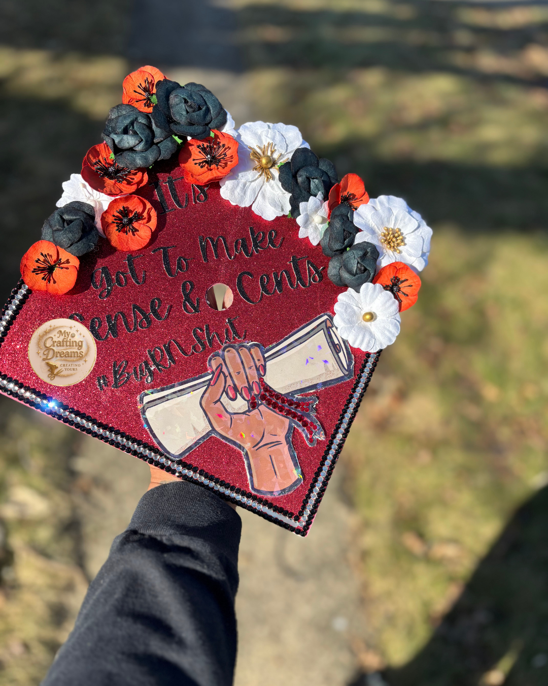 Custom Graduation Cap Topper **PLEASE READ THE DESCRIPTION**