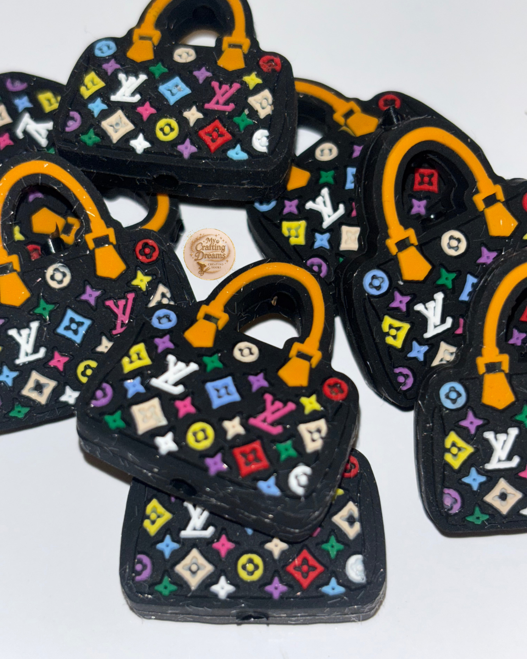 Designer-Inspired Rubber Focal Beads – Bougie on a Budget