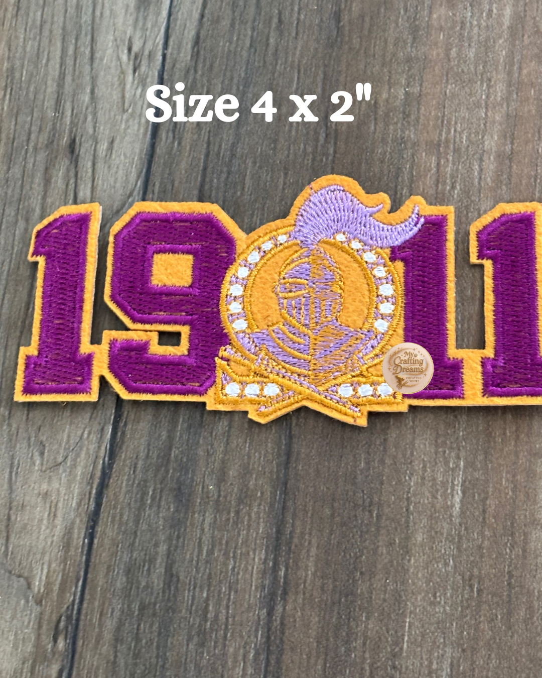 D9 Iron On Patches