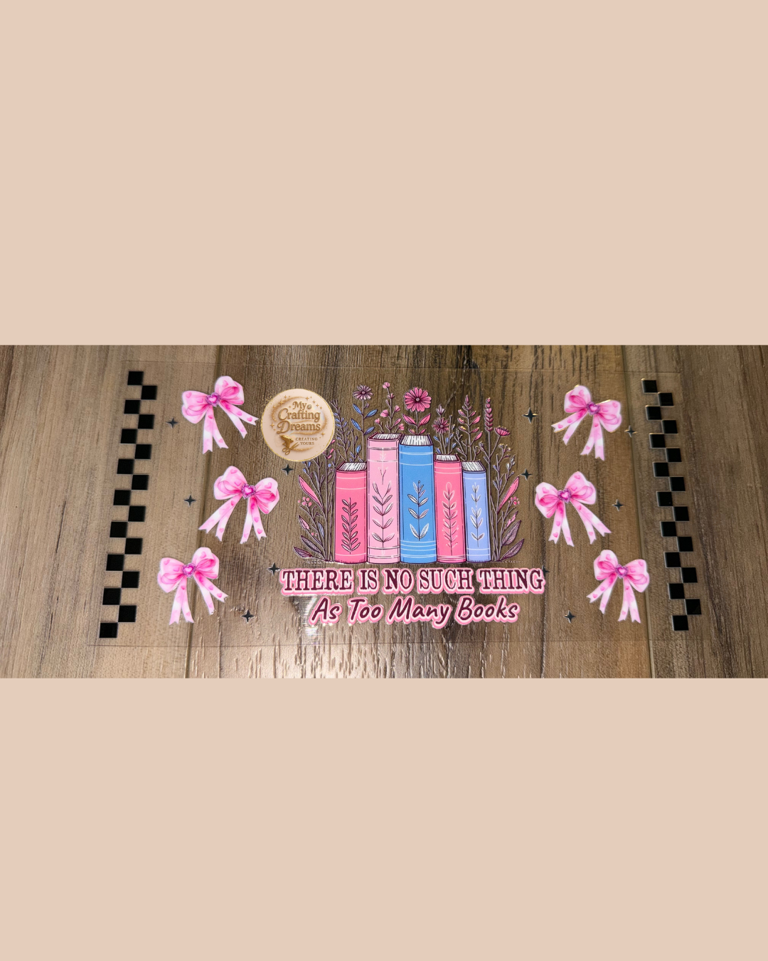 Book/Reading Theme UVDTF