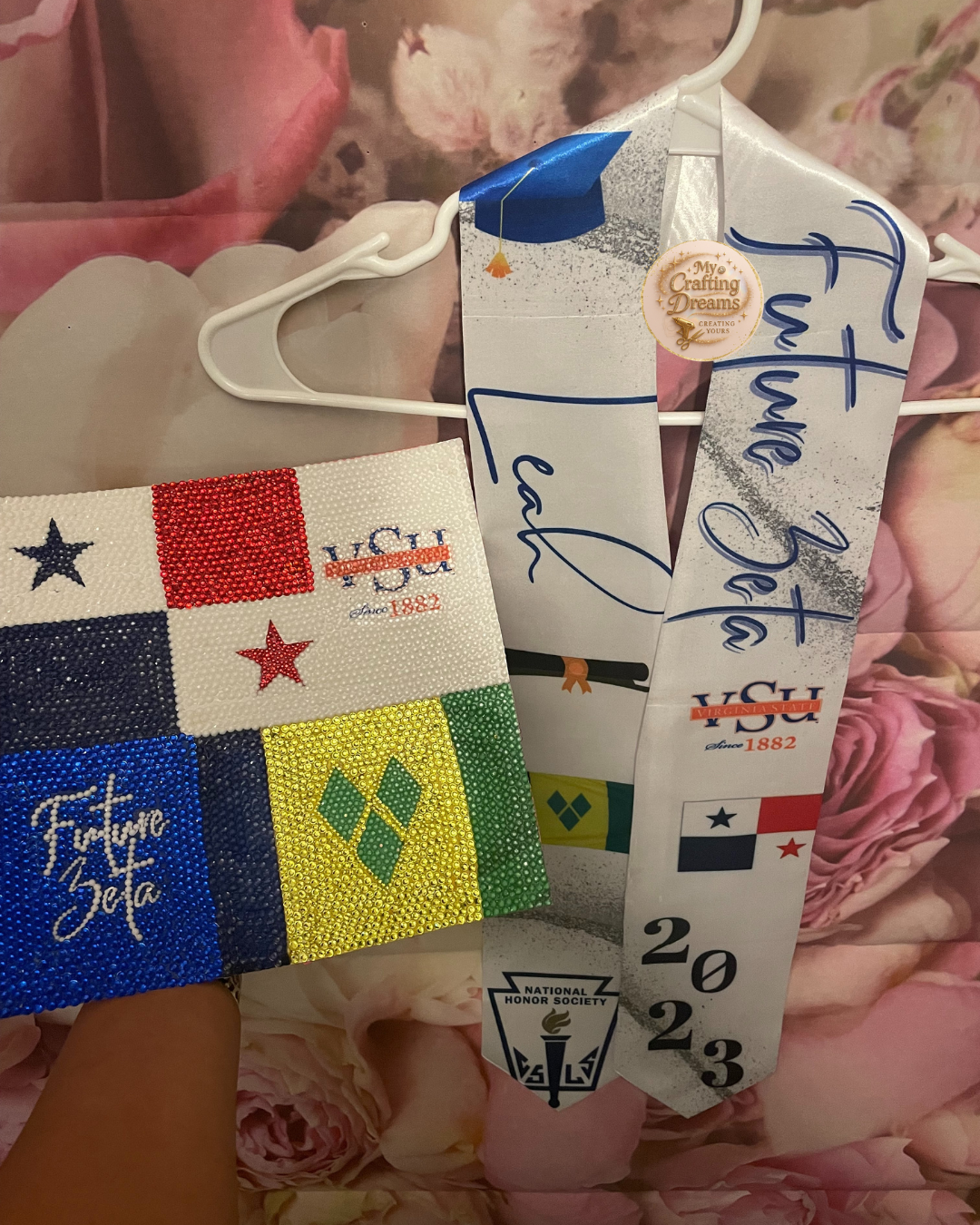 Custom Graduation Cap Topper **PLEASE READ THE DESCRIPTION**
