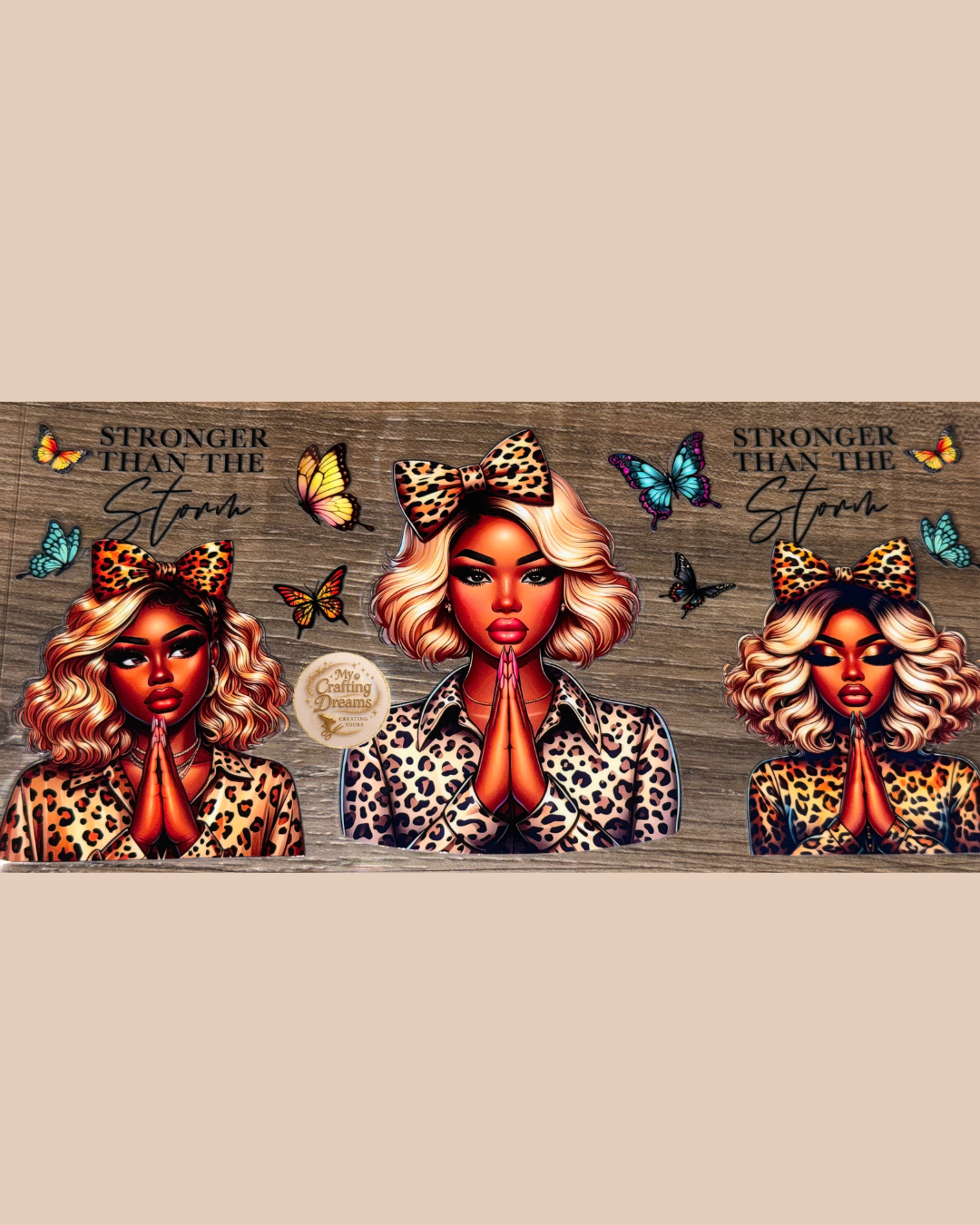 ✝️✨ Black Women Empowerment & Faith UV DTF Wraps Buy 8 Get 2 Free Mix & Match