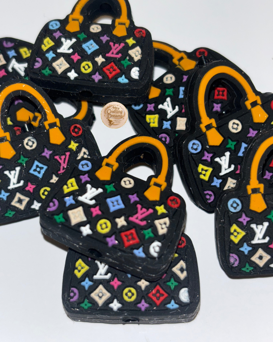 Designer-Inspired Rubber Focal Beads – Bougie on a Budget