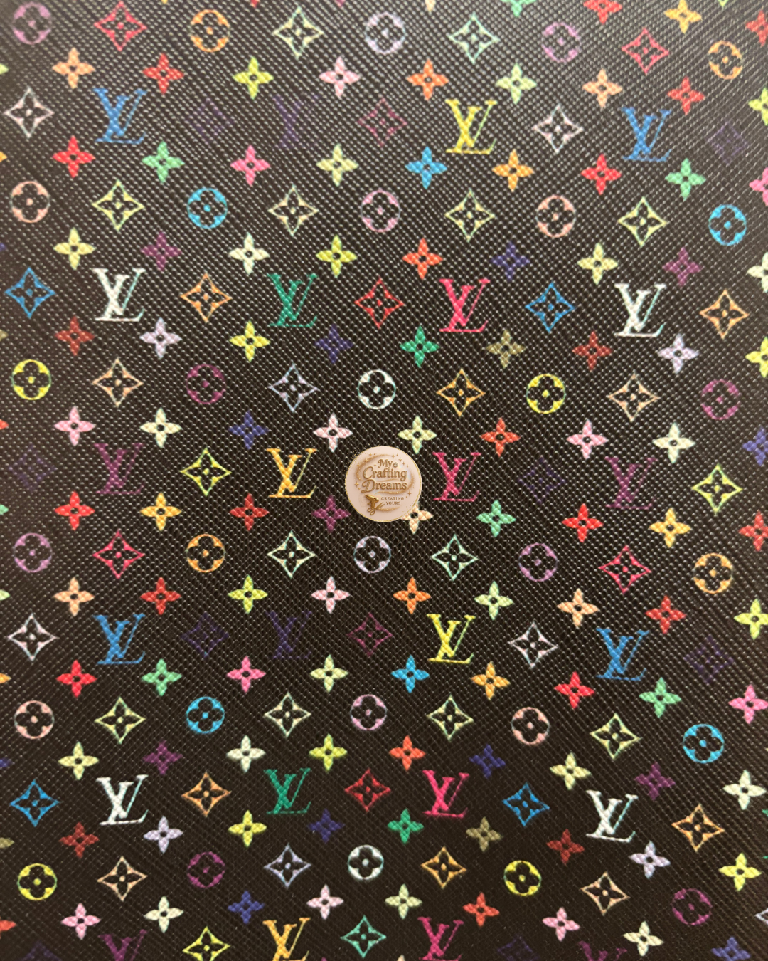 LV Inspired Faux Leather Sheets