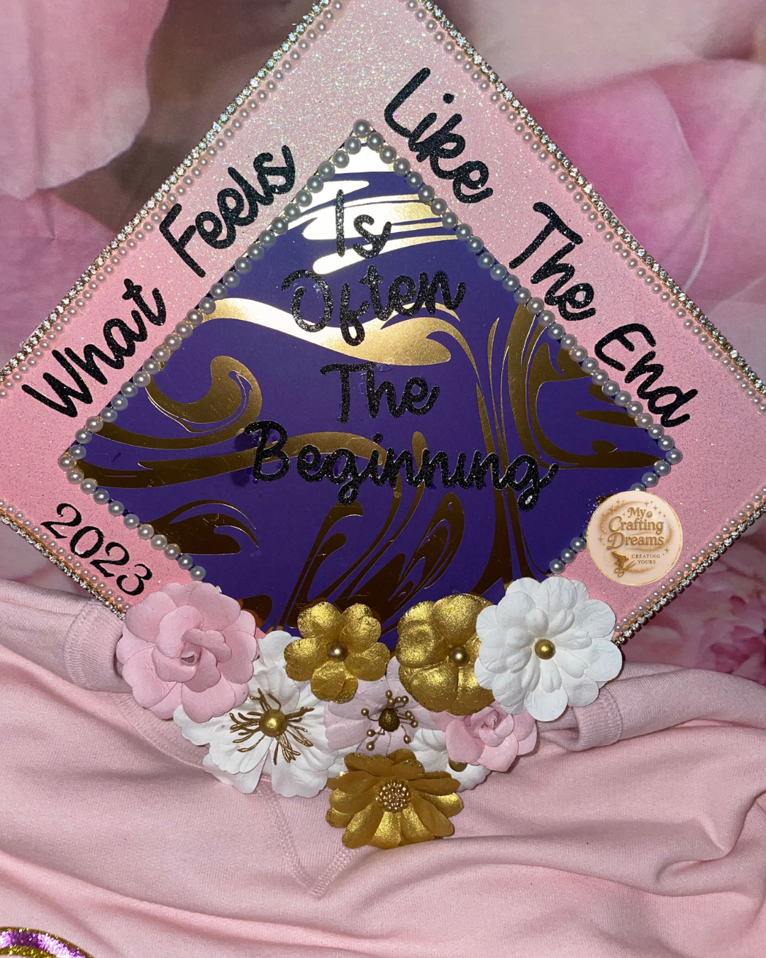Custom Graduation Cap Topper **PLEASE READ THE DESCRIPTION**