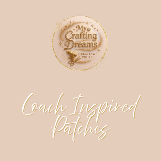 Coach Inspired Iron On Patches