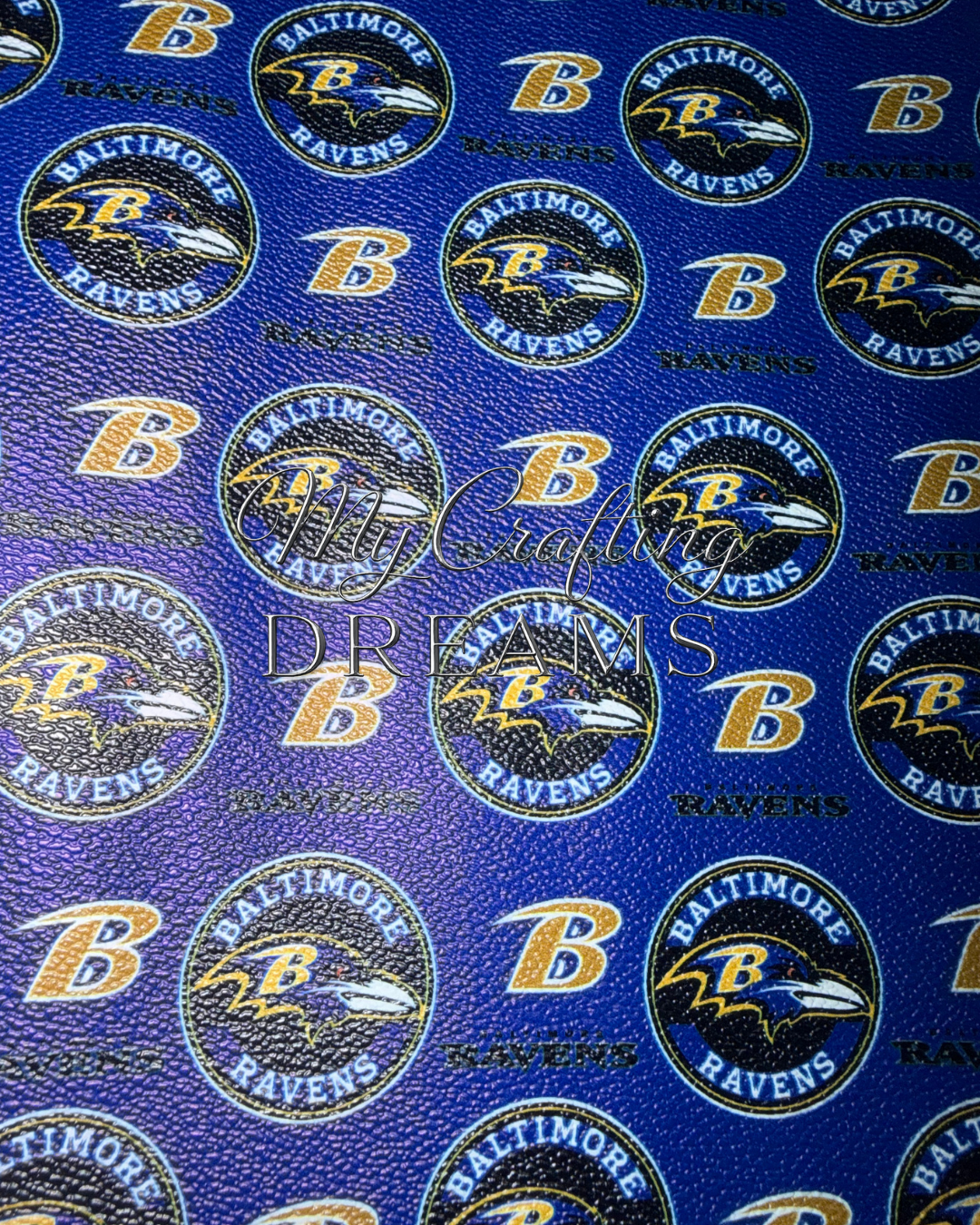 Sports NFL Theme Faux Leather Sheets