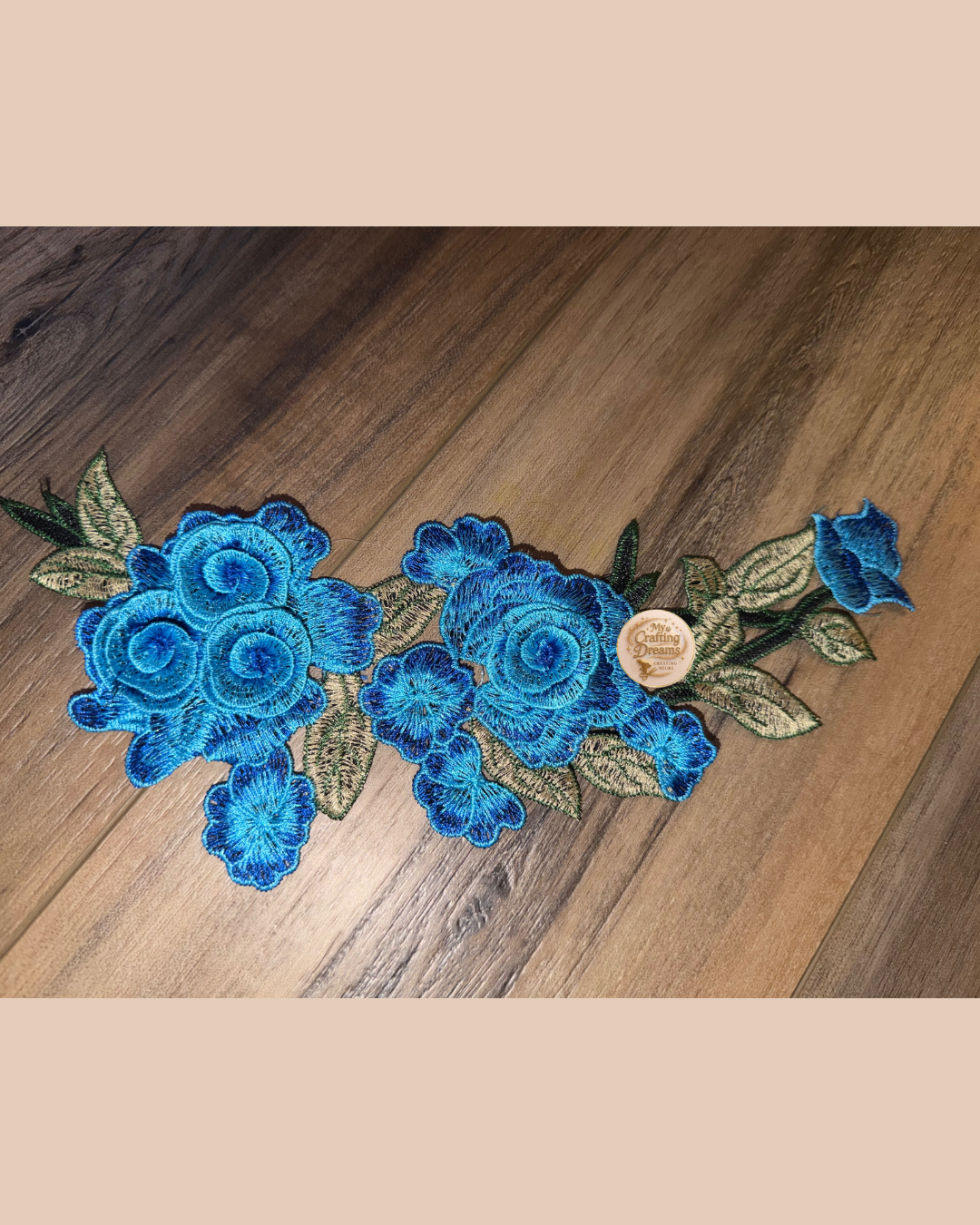 3D Flower Appliqués (Patches) – Couture Crafting Essentials