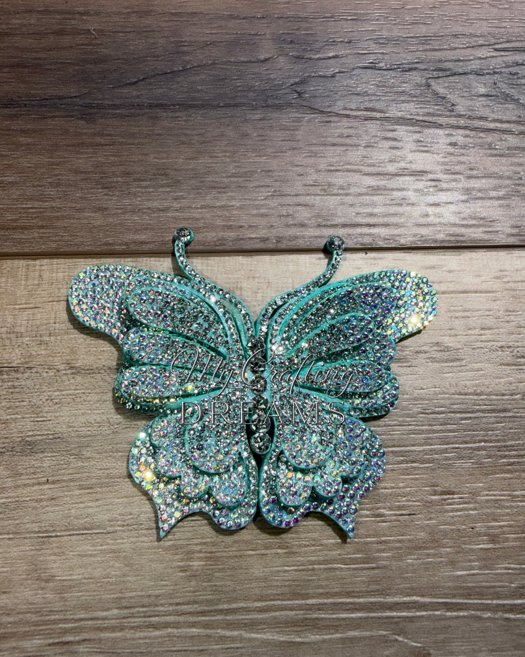 Rhinestone Butterfly Appliques