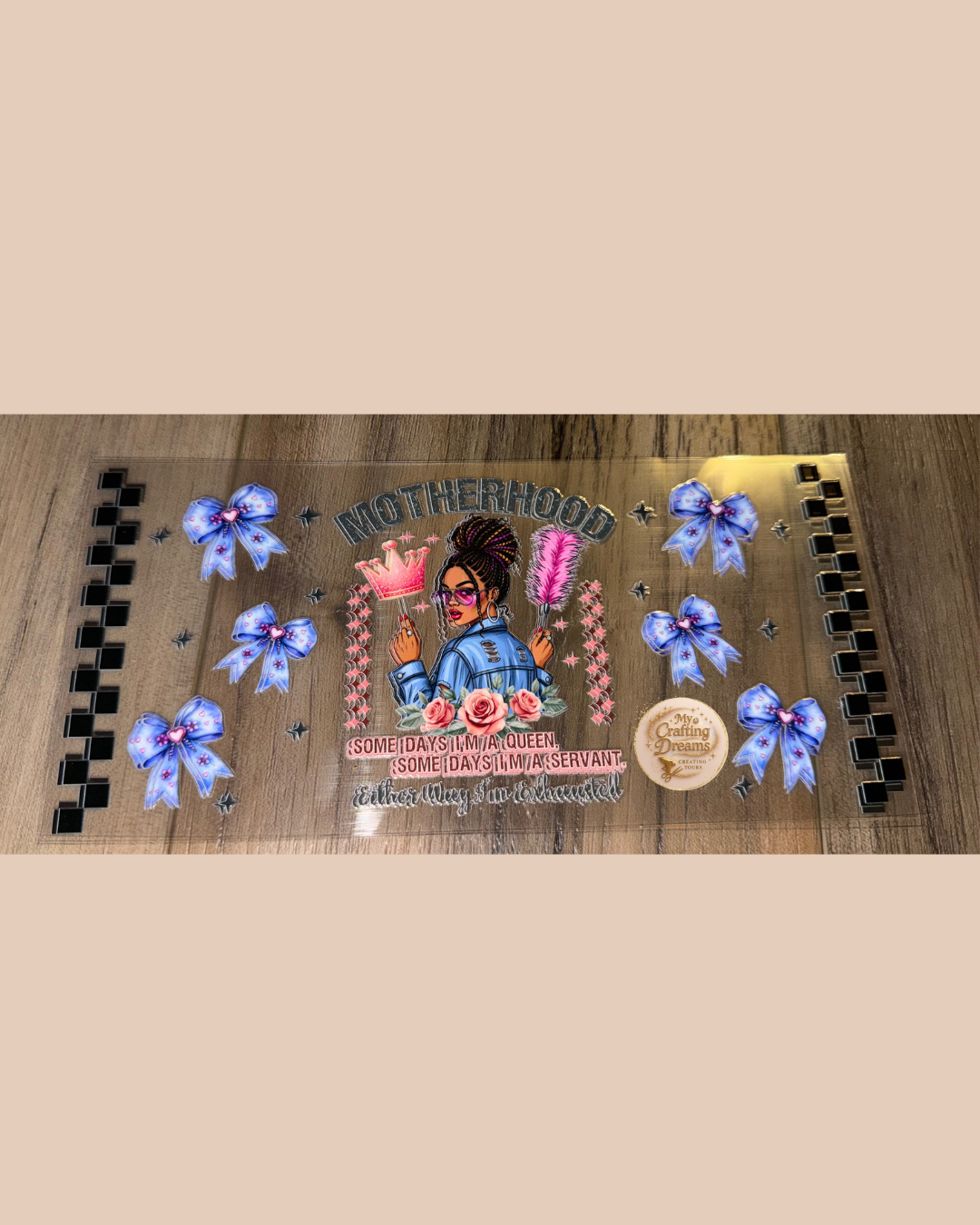 ✝️✨ Black Women Empowerment & Faith UV DTF Wraps Buy 8 Get 2 Free Mix & Match