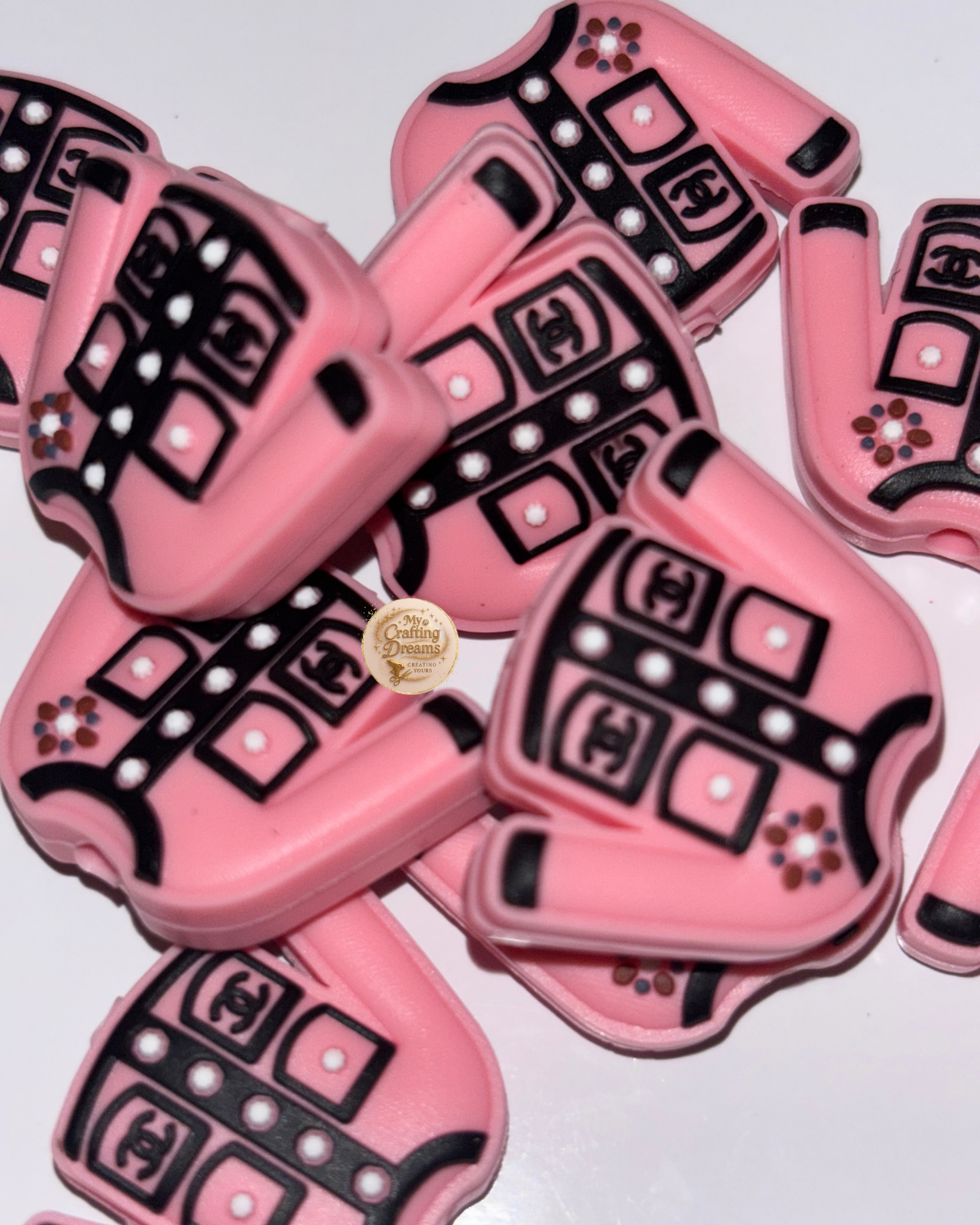 Designer-Inspired Rubber Focal Beads – Bougie on a Budget