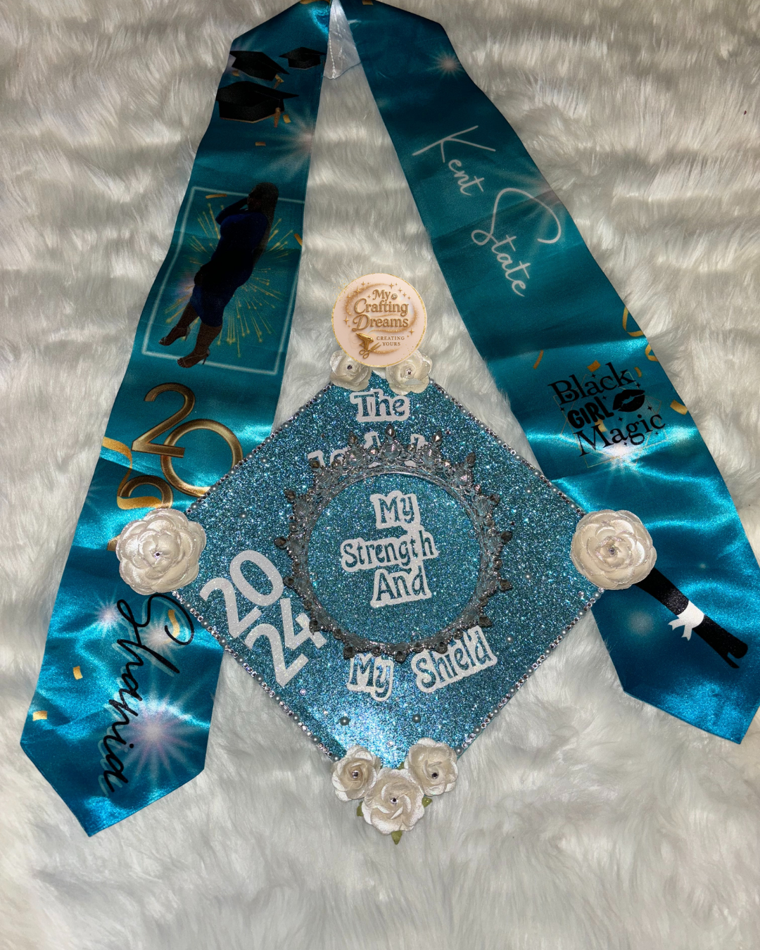 Custom Graduation Cap Topper **PLEASE READ THE DESCRIPTION**