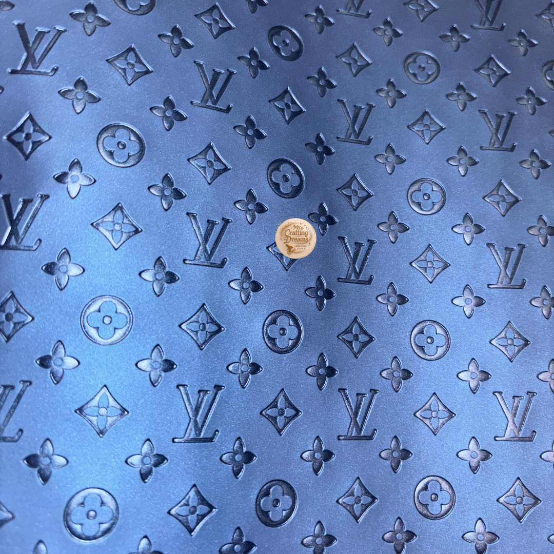 LV Inspired Faux Leather Sheets