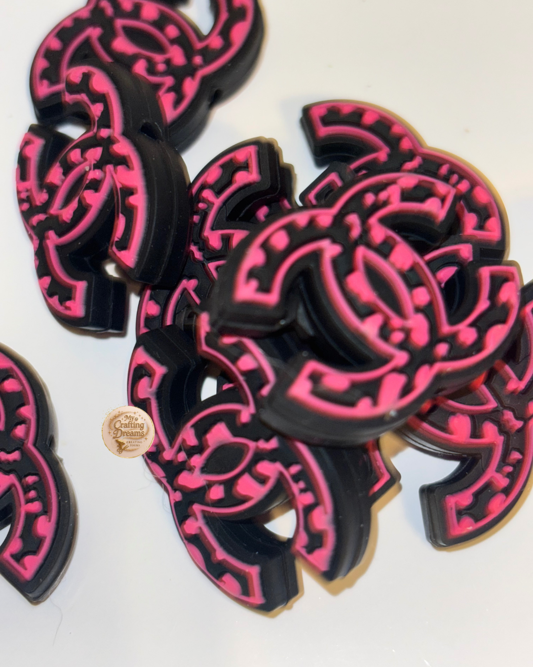 Designer-Inspired Rubber Focal Beads – Bougie on a Budget