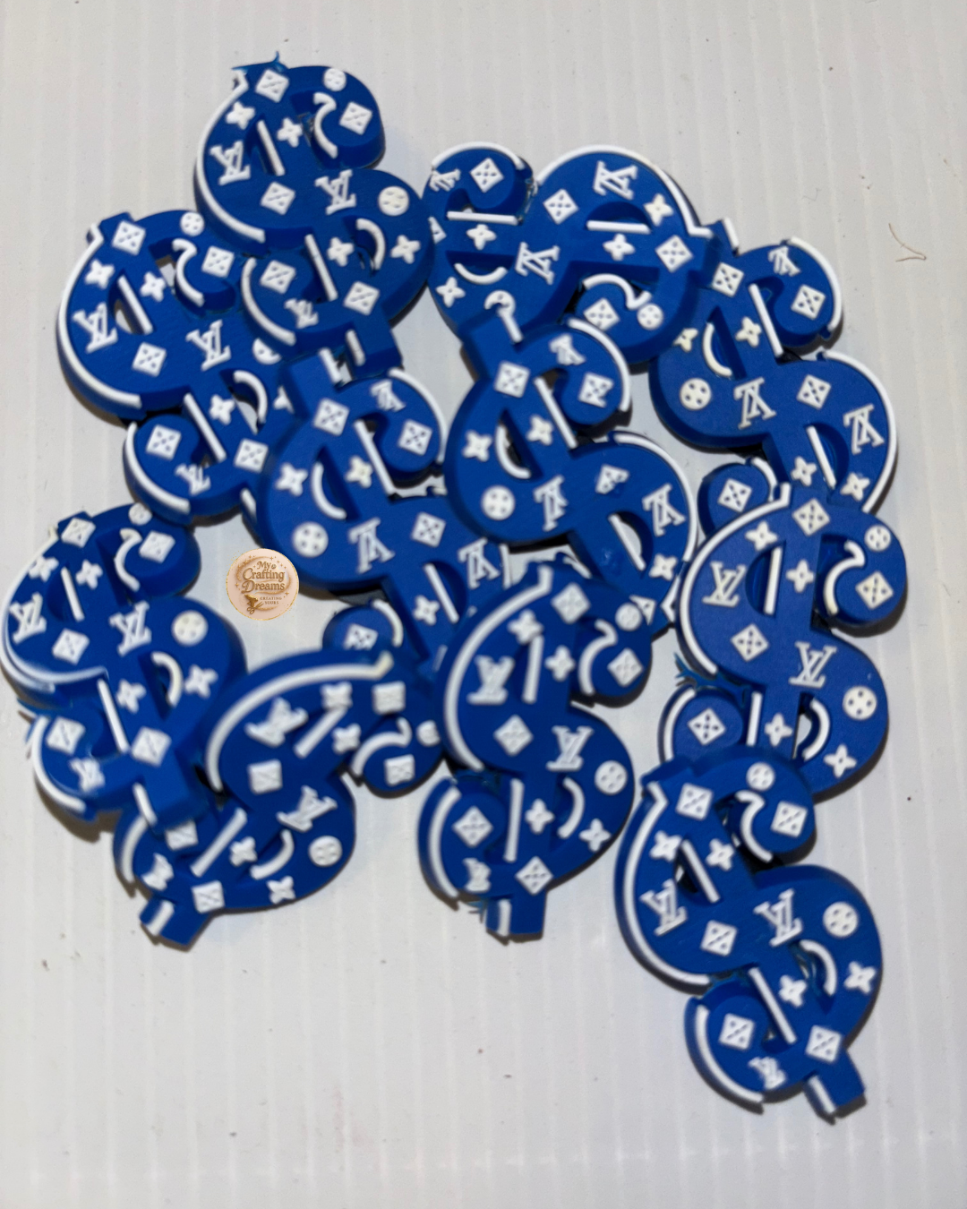 Designer Inspired Rubber Croc Charms