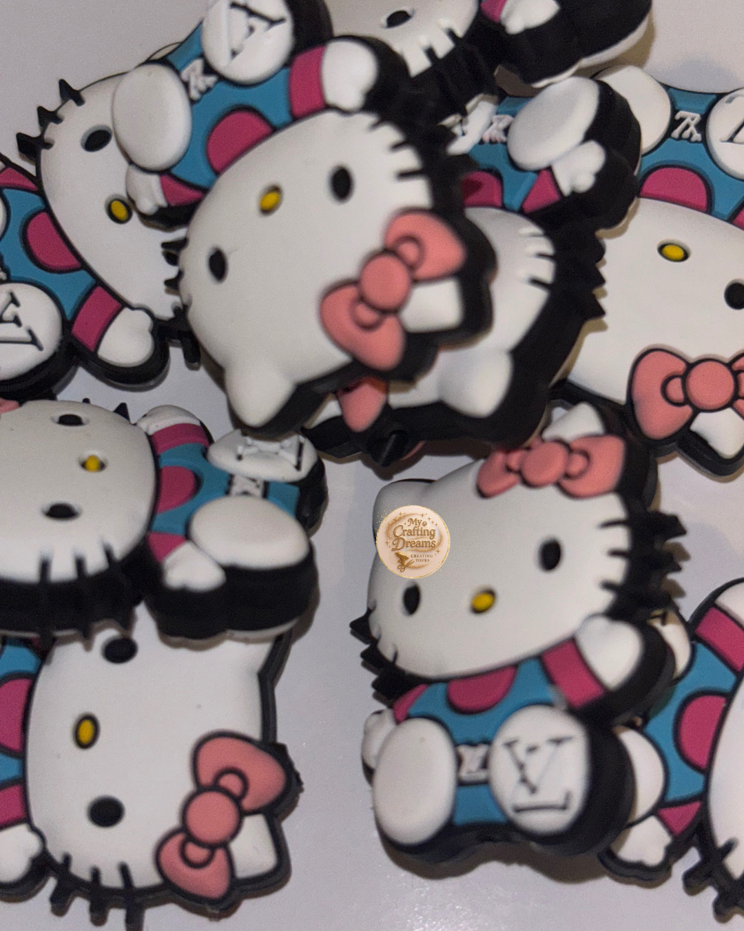 Designer-Inspired Rubber Focal Beads – Bougie on a Budget