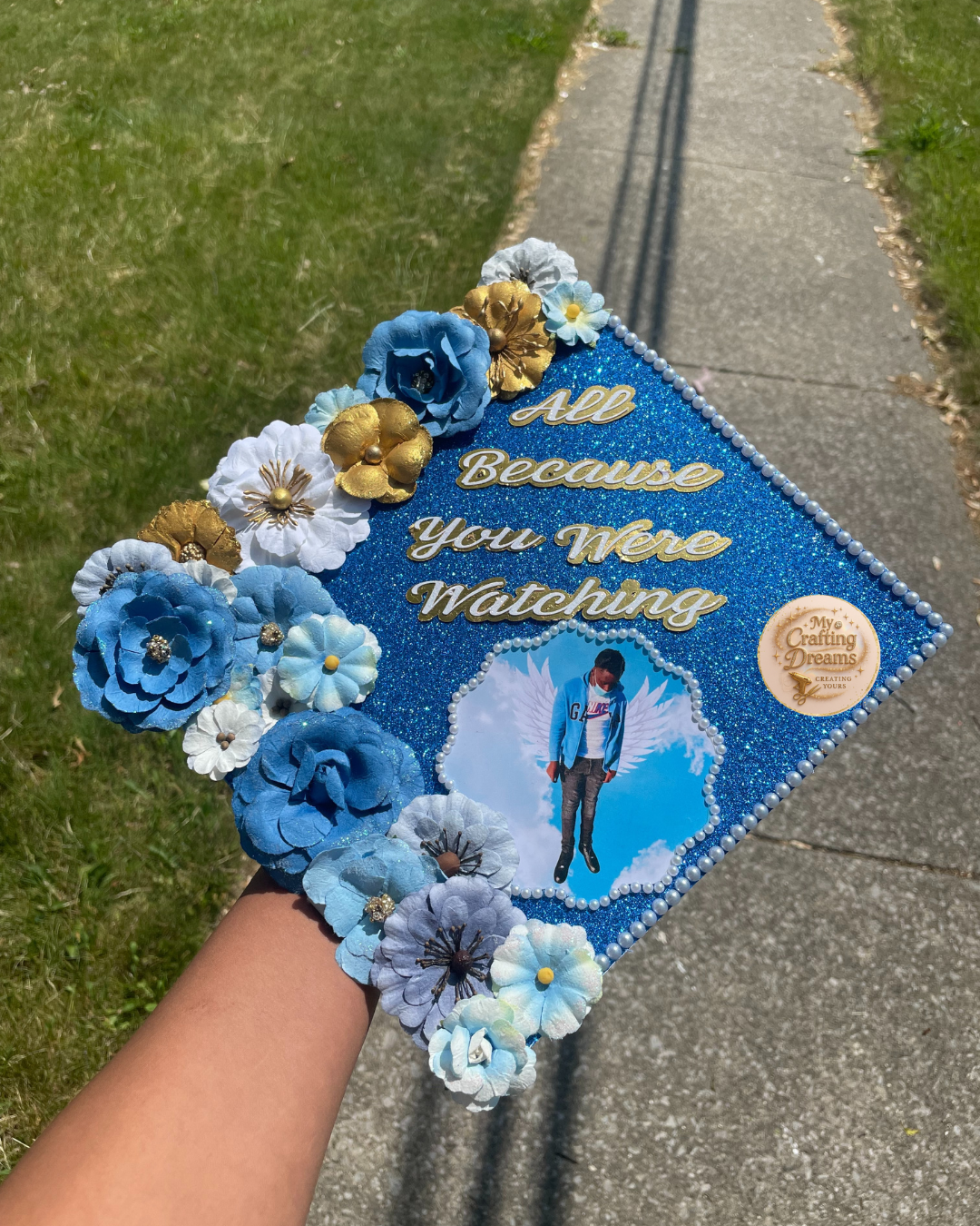 Custom Graduation Cap Topper **PLEASE READ THE DESCRIPTION**