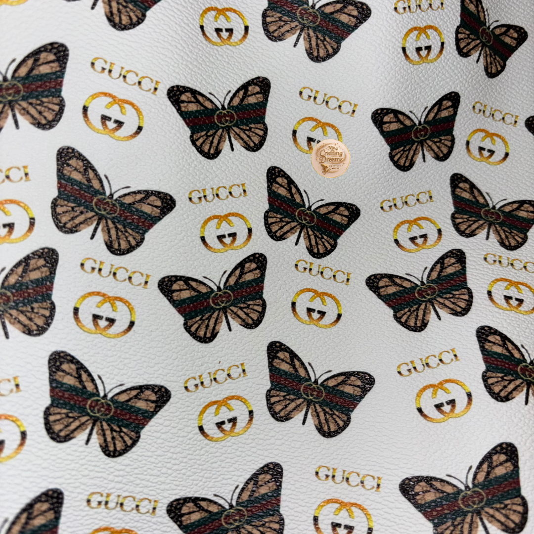 Gucci Inspired Faux Leather Sheets